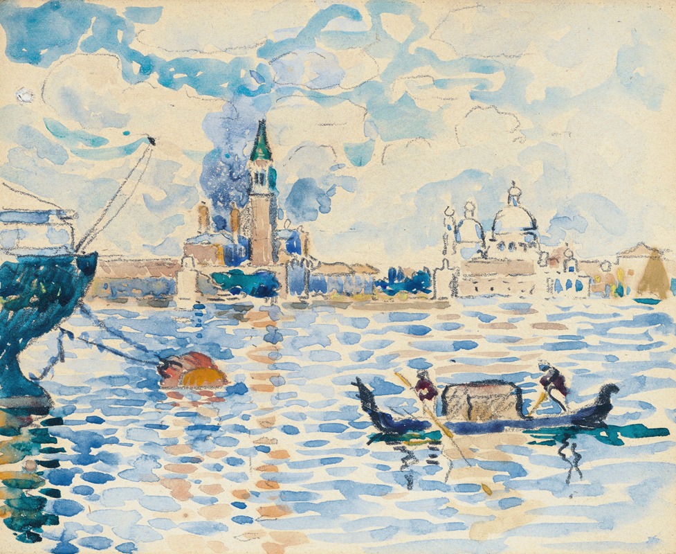 Henri-Edmond Cross - Venise, vue du bassin de Saint-Marc
