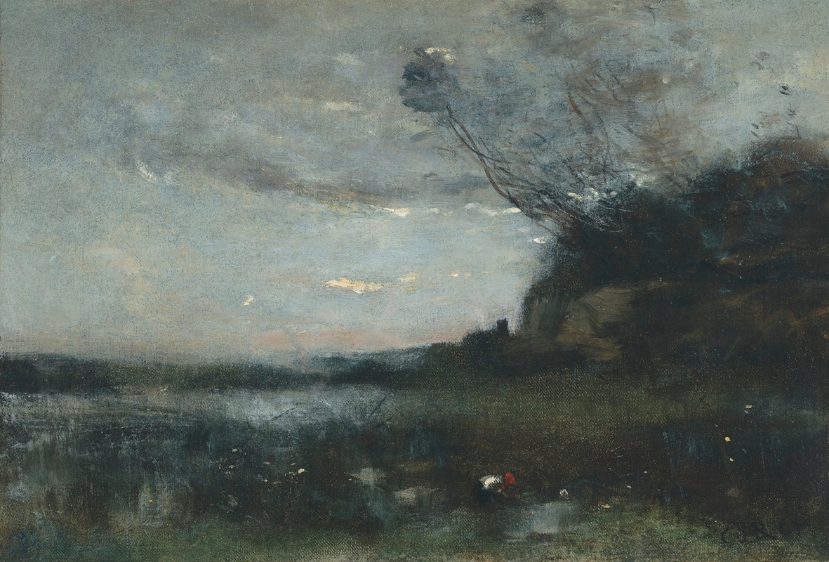 Jean-Baptiste-Camille Corot - Effet du Soir