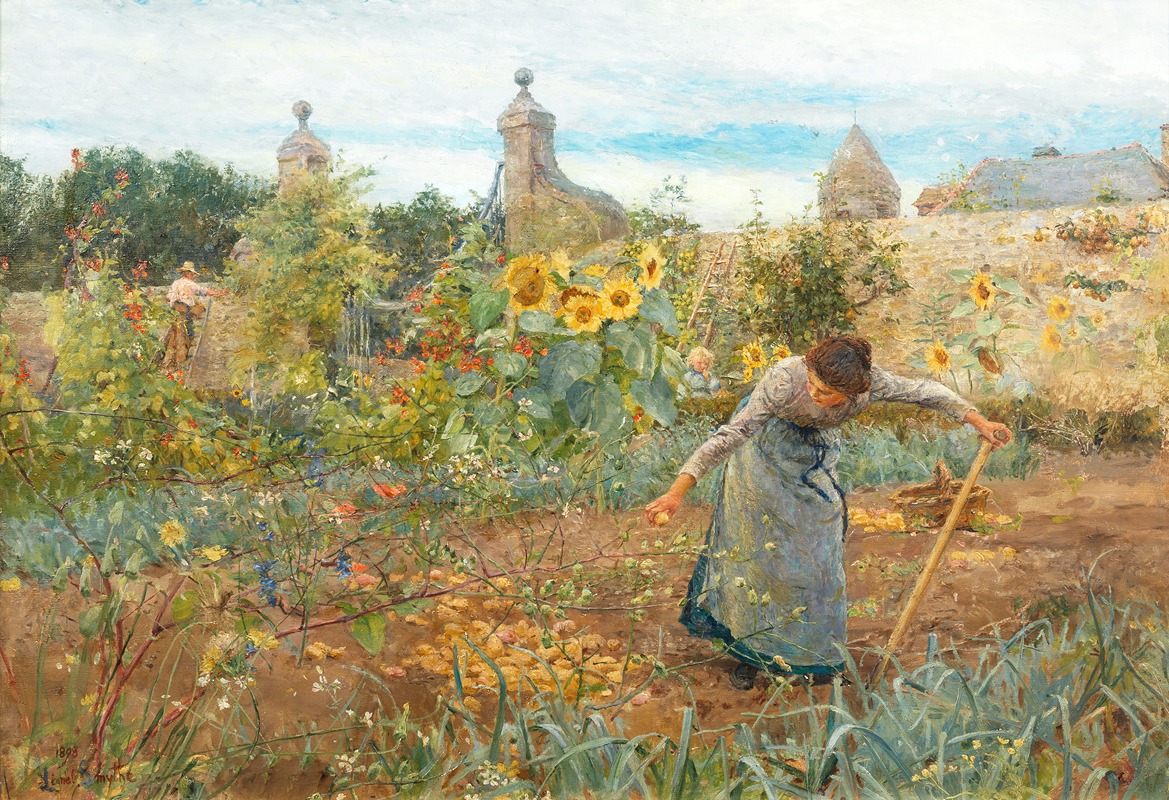 Lionel Percy Smythe - The garden, Chateau Honvault