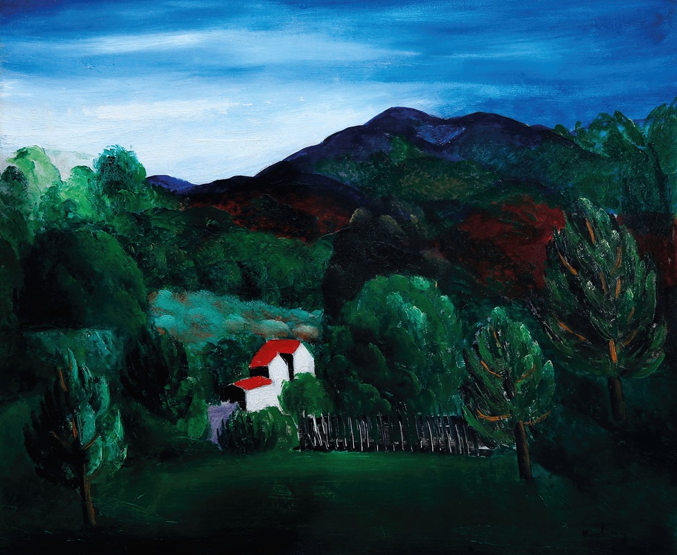 Moïse Kisling - Paysage provençal