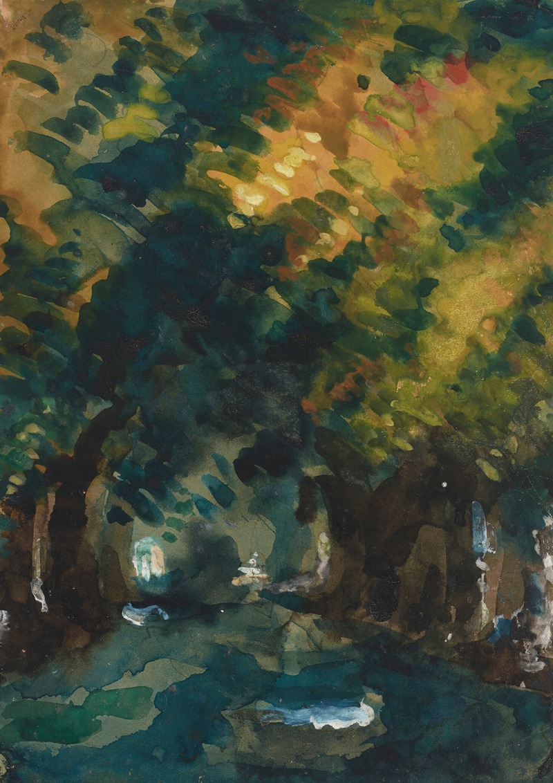 Paul Cézanne - Une Allée