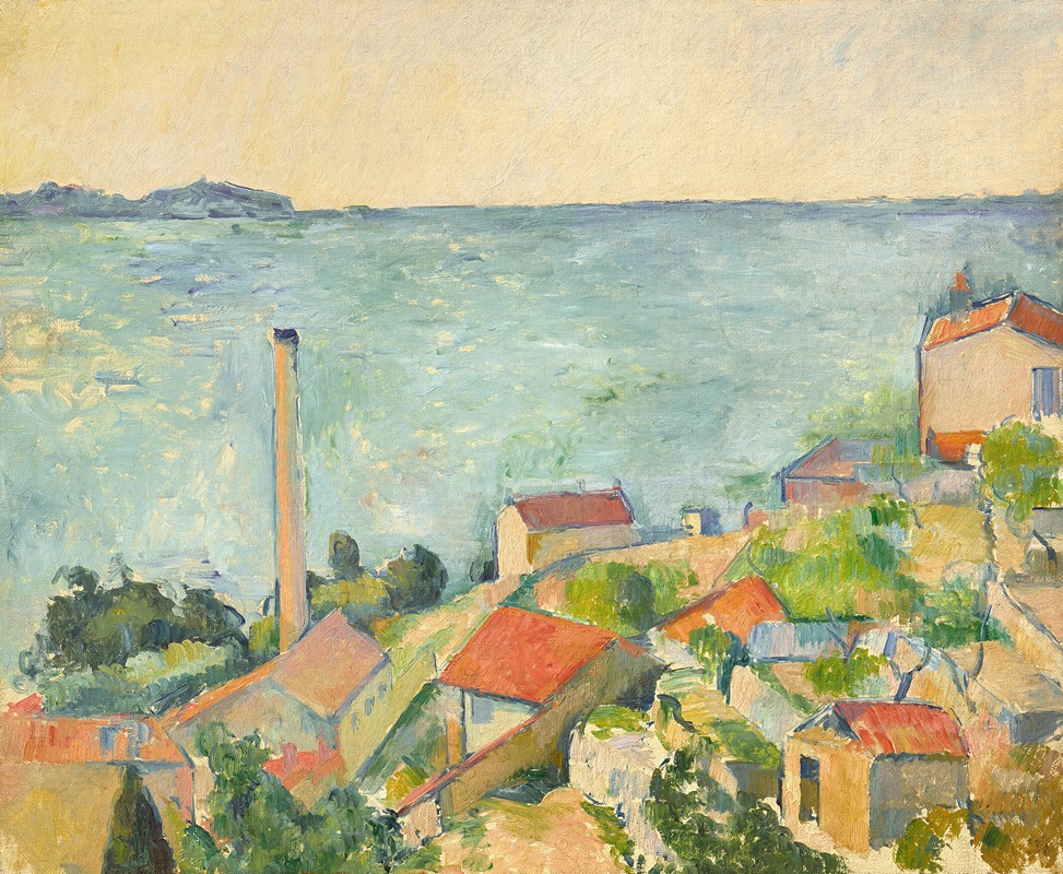 Paul Cézanne - La mer à l’Estaque