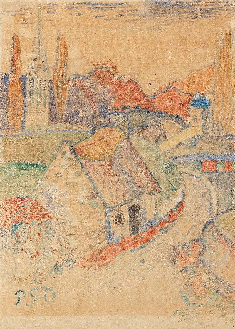 Paul Gauguin - Paysage de Bretagne