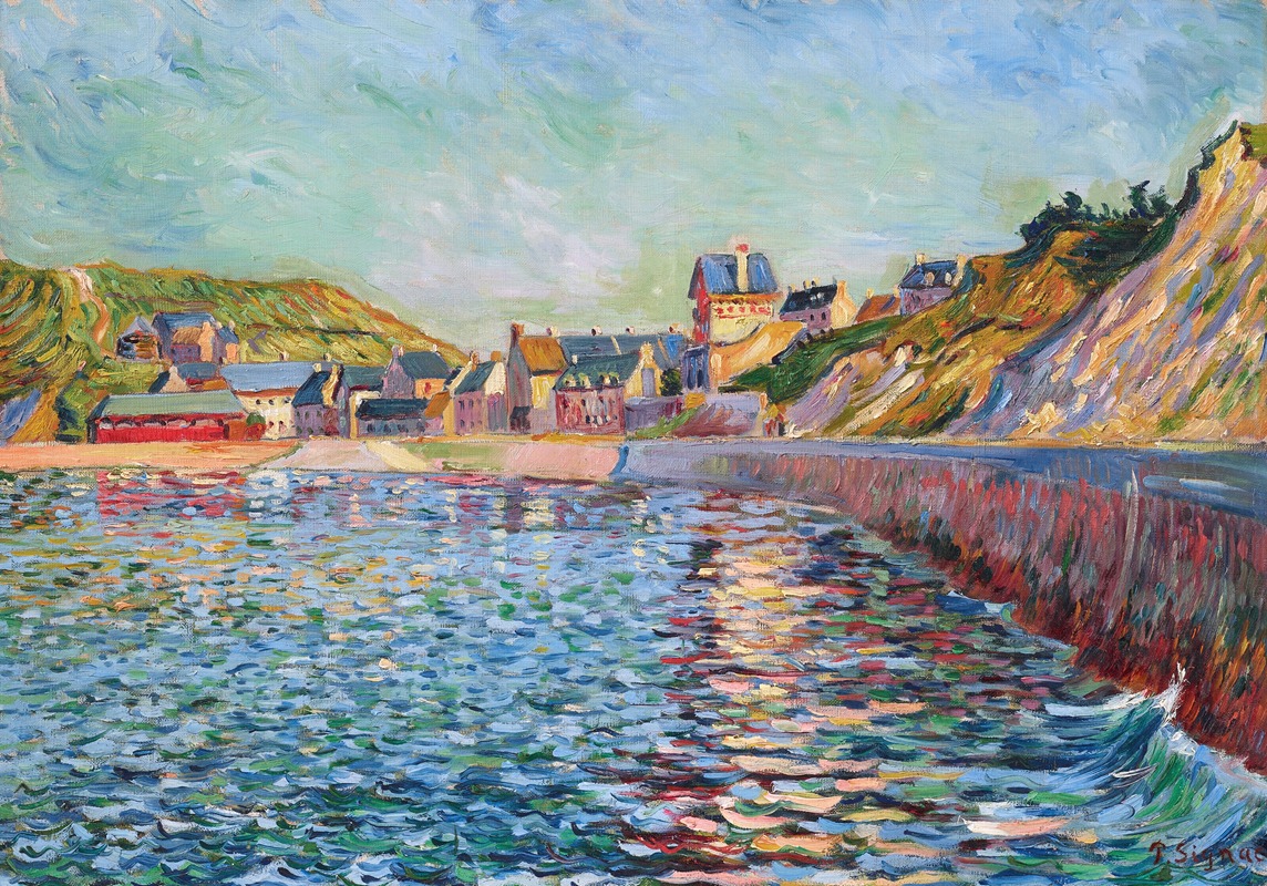 Paul Signac - Port-en-Bessin, L’avant-port
