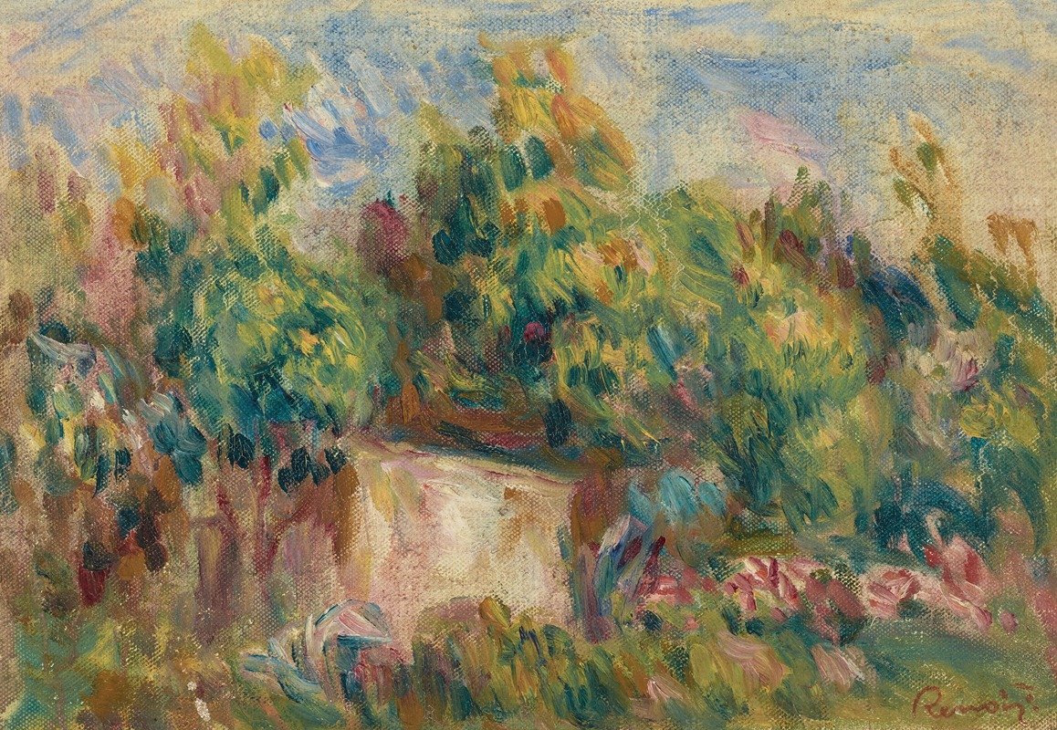 Pierre-Auguste Renoir - Cabanon près des Colettes