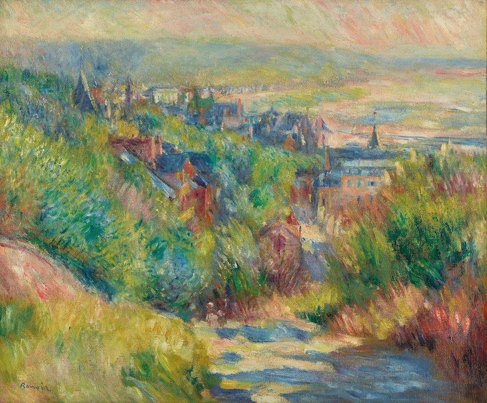 Pierre-Auguste Renoir - Les hauteurs de Trouville