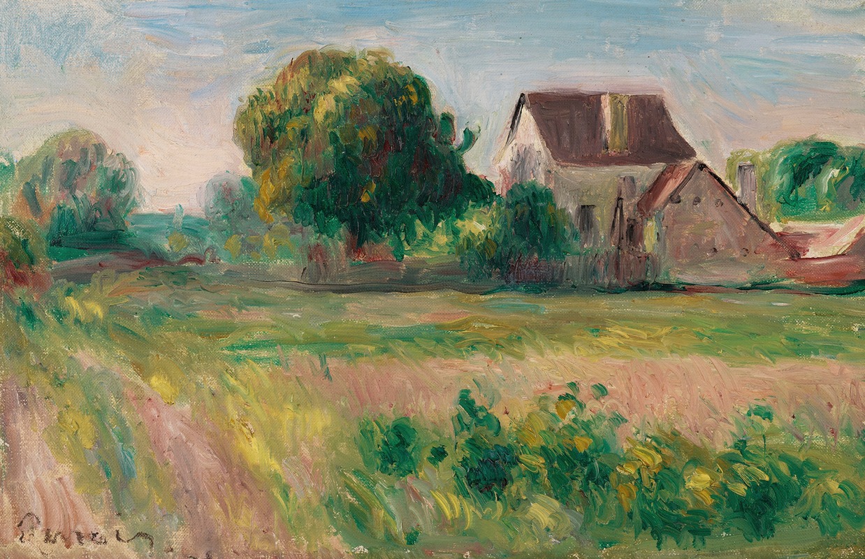 Pierre-Auguste Renoir - Maisons à Essoyes