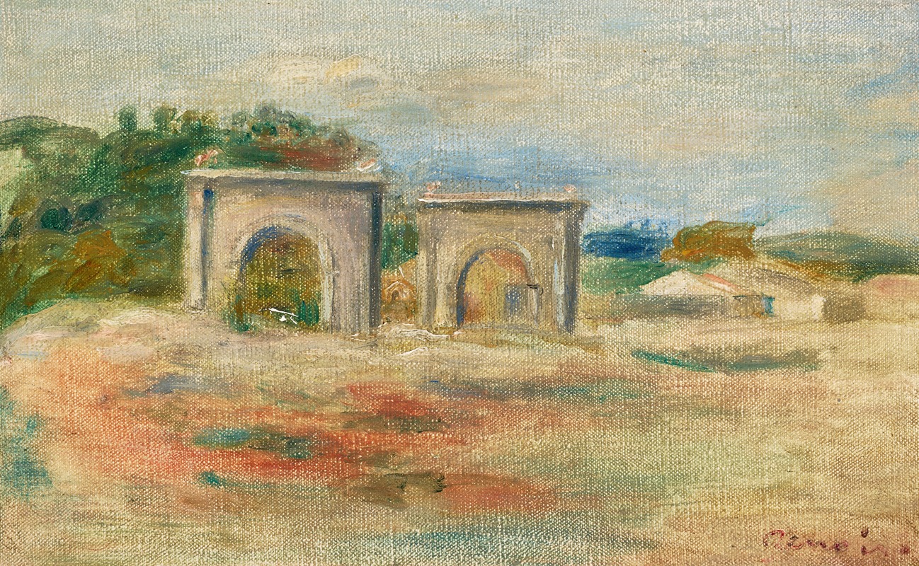 Pierre-Auguste Renoir - Paysage à Saint-Chamas