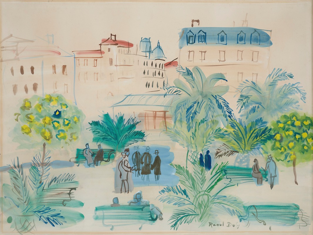 Raoul Dufy - La Place Arago