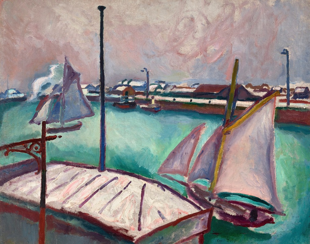 Raoul Dufy - Les Barques