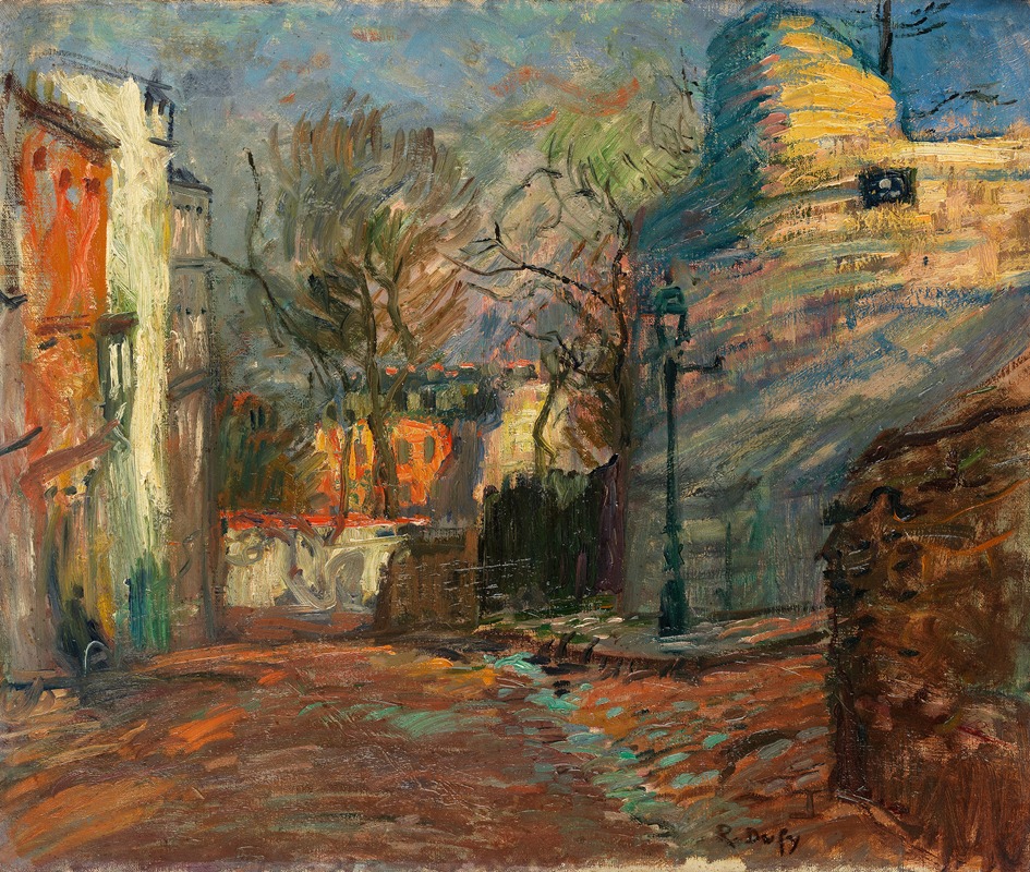 Raoul Dufy - Rue à Montmartre