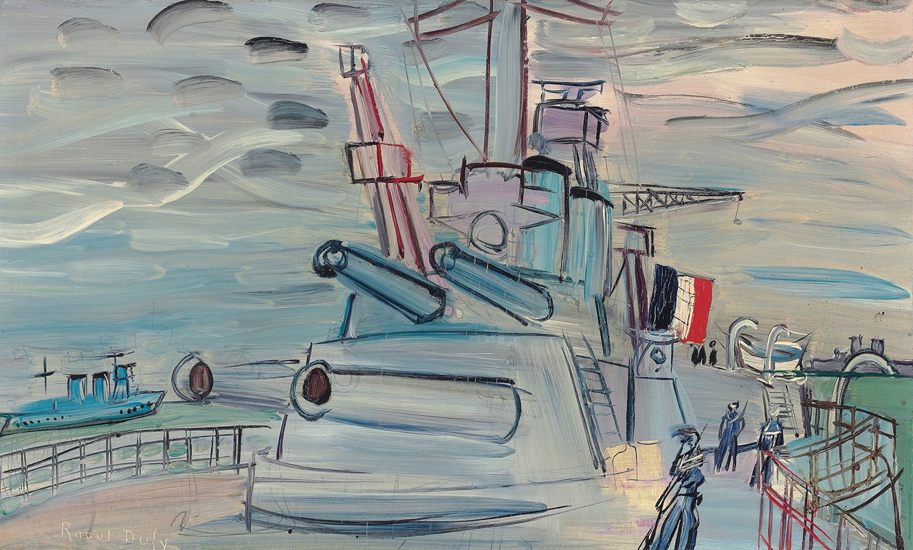 Raoul Dufy - A bord de la flotte