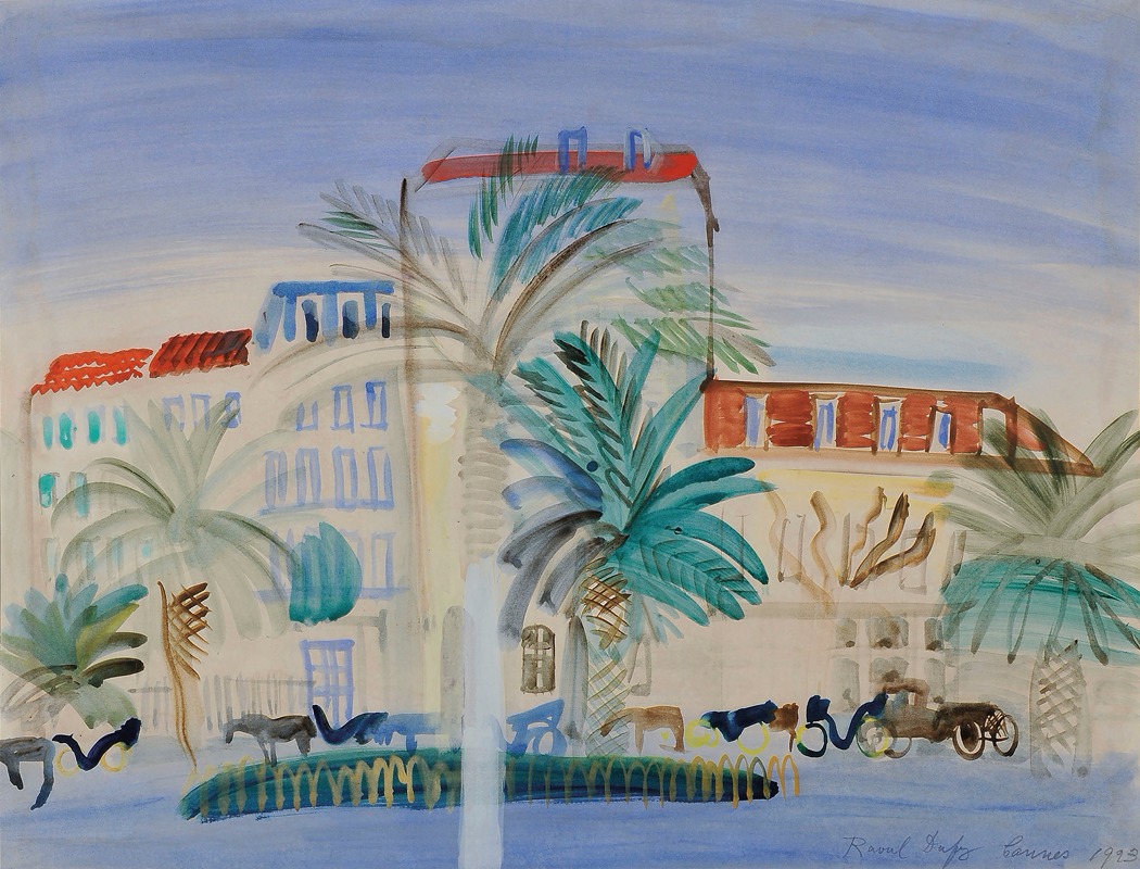 Raoul Dufy - Hôtel à Cannes