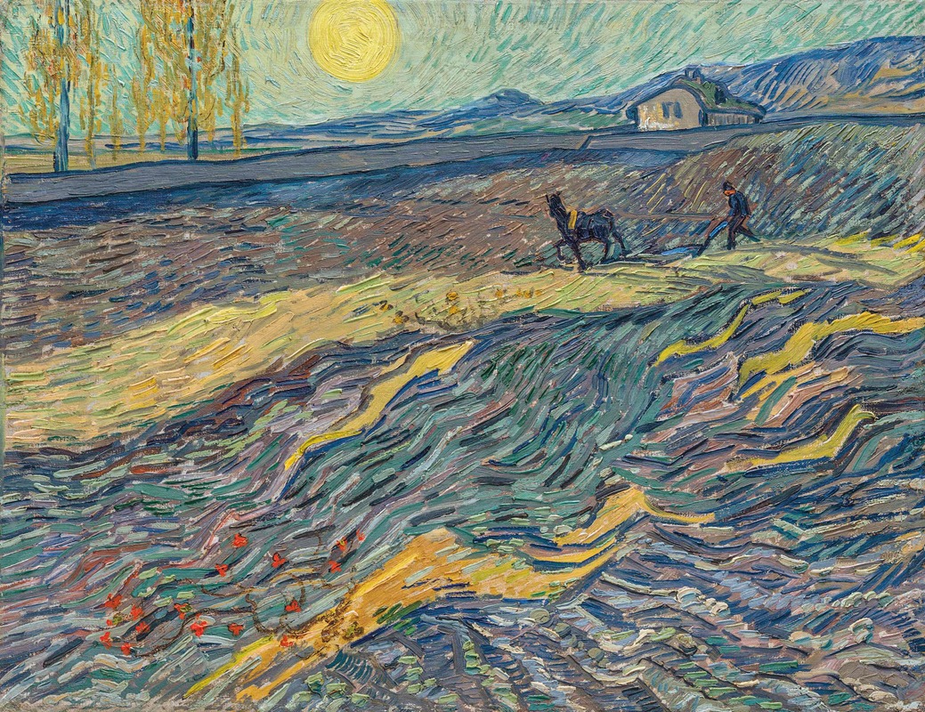 Vincent van Gogh - Laboureur dans un champ