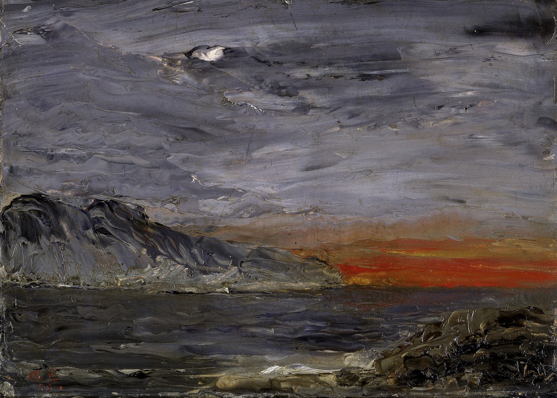 August Strindberg - Sunset