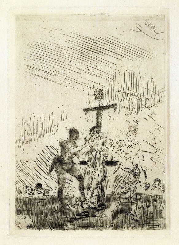 James Ensor - Flaying a Convict