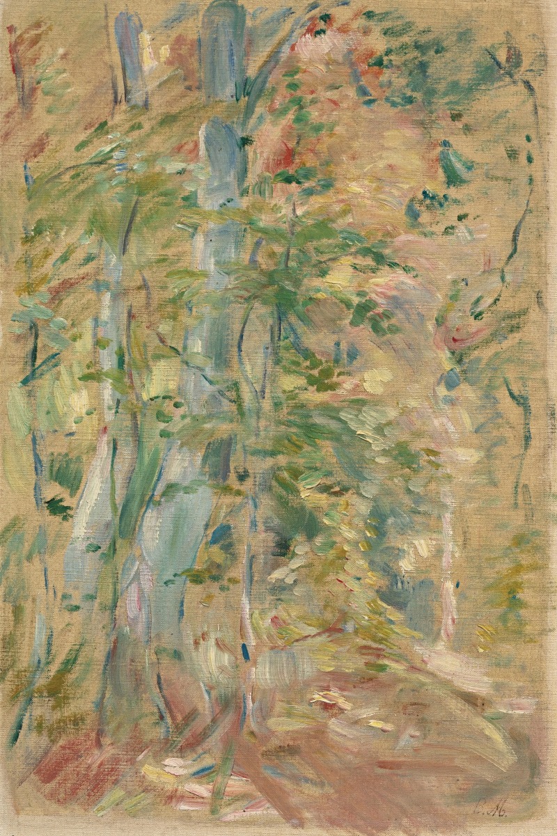 Berthe Morisot - Étude de forêt