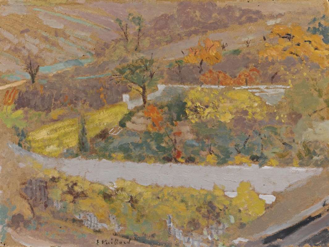 Édouard Vuillard - Landscape at L’Étang-la-Ville