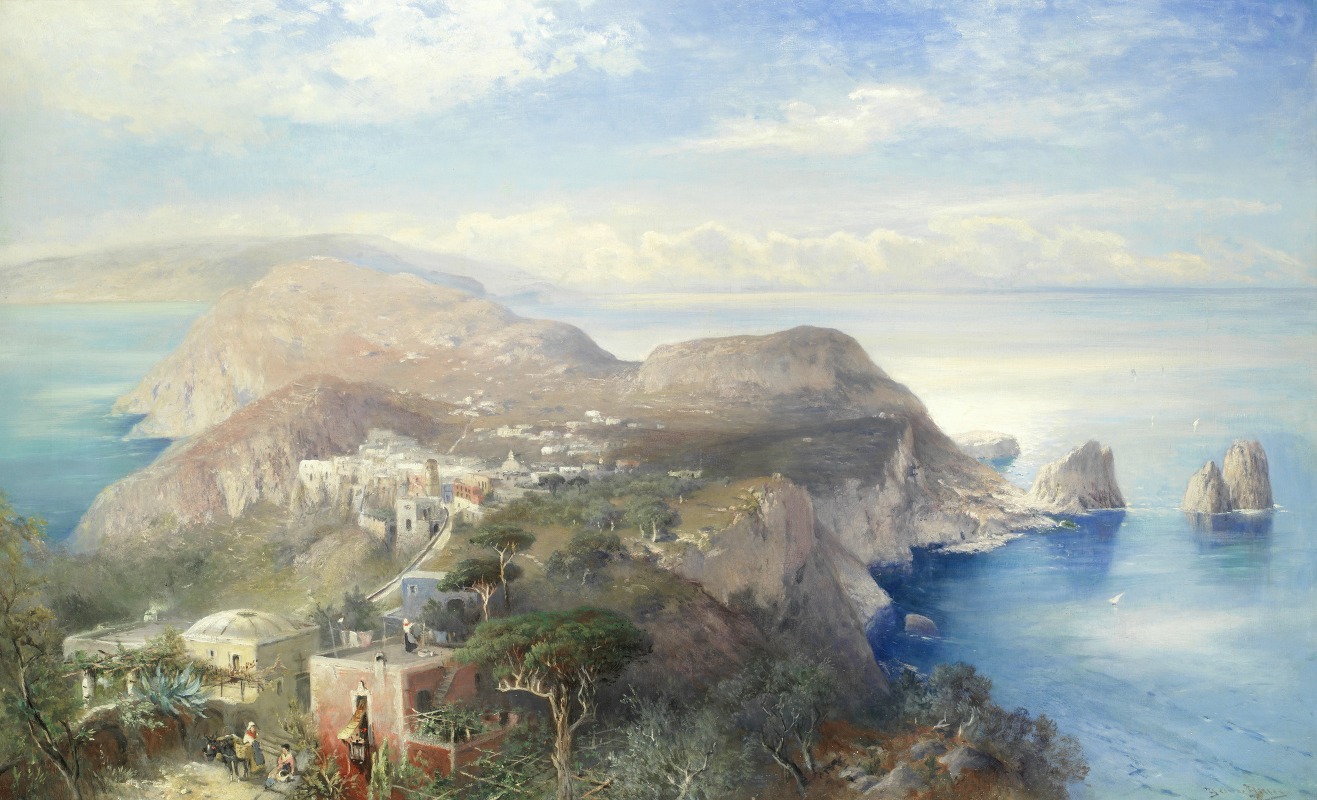 Heinrich Hiller - A panorama of Capri