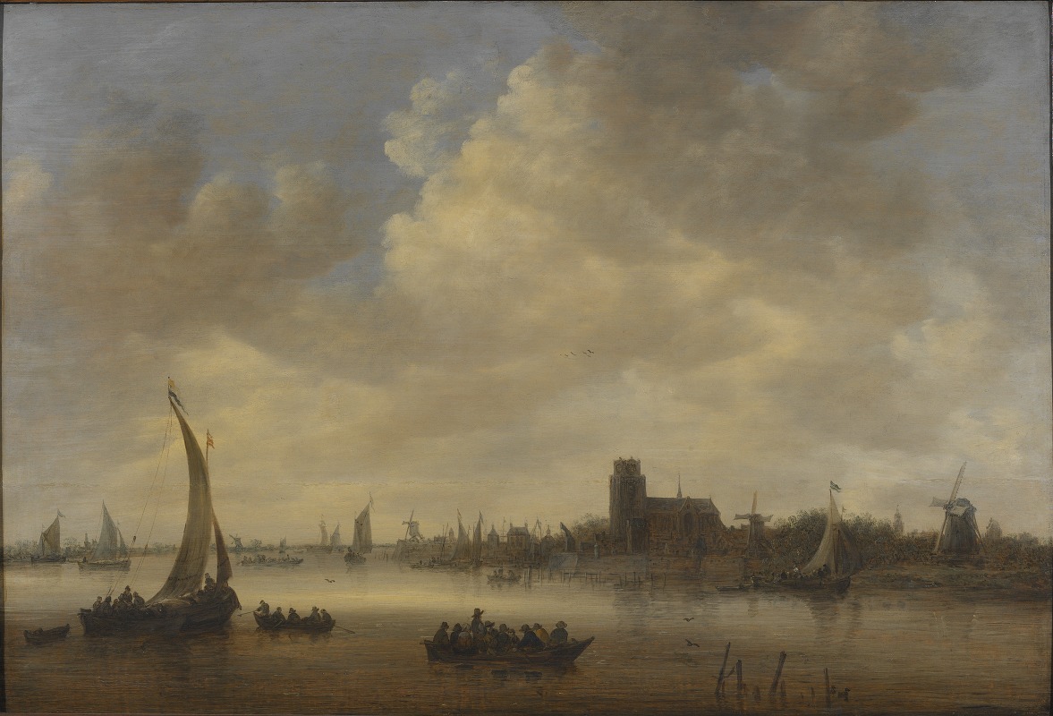 Jan van Goyen - View from Dordrecht