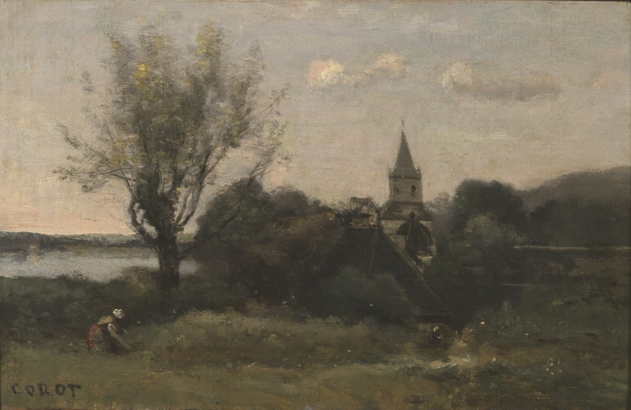 Jean-Baptiste-Camille Corot - Ennery near Auvers