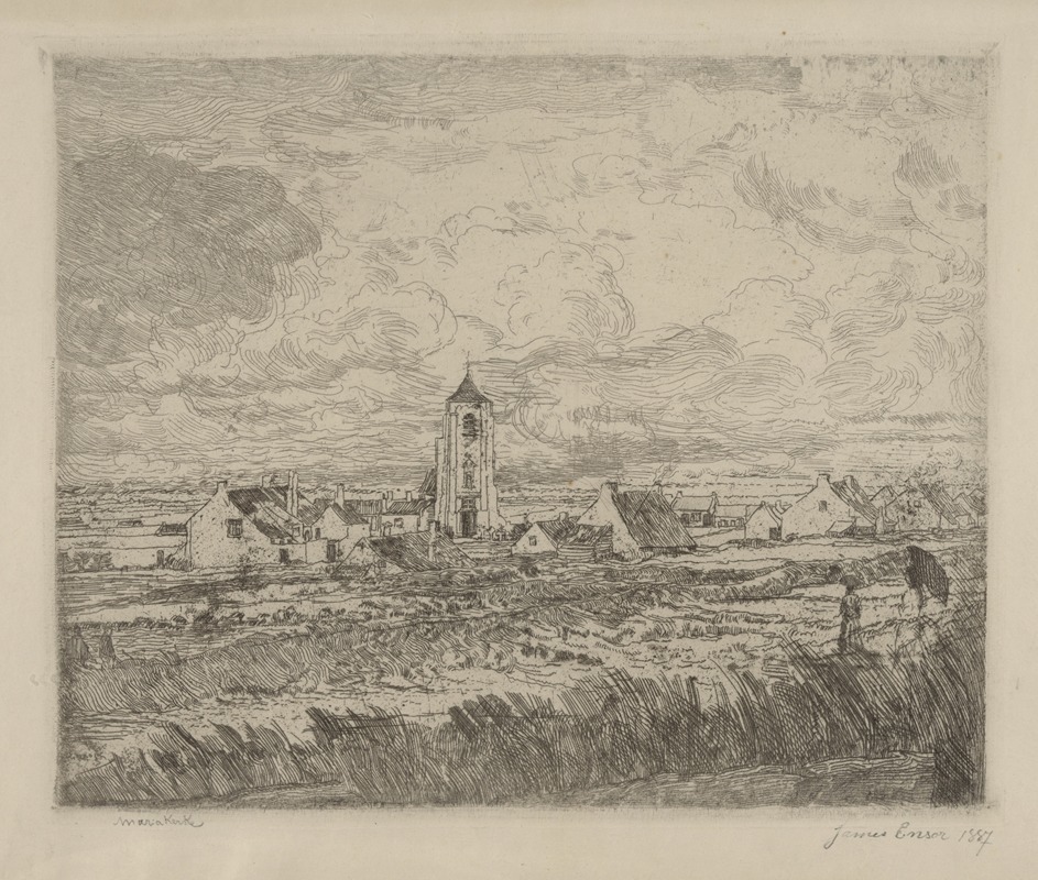 James Ensor - Grand view of Mariakerke