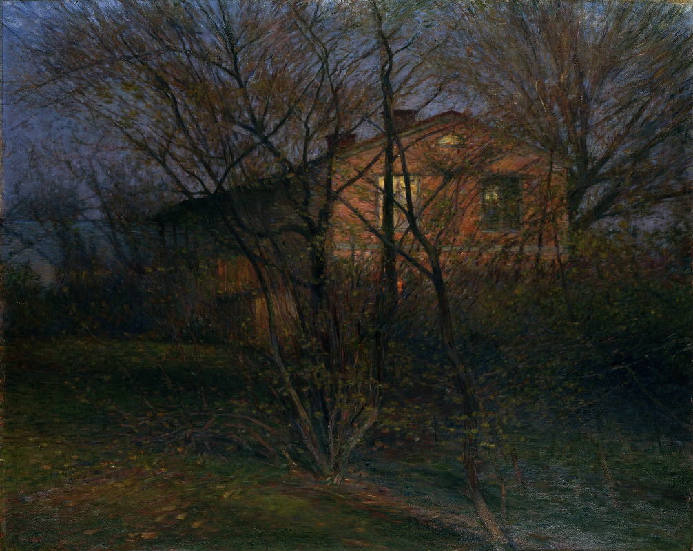 Karl Nordström - The Yellow House
