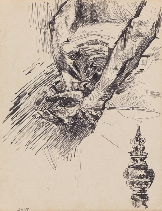 James Ensor - Hands, Ornament