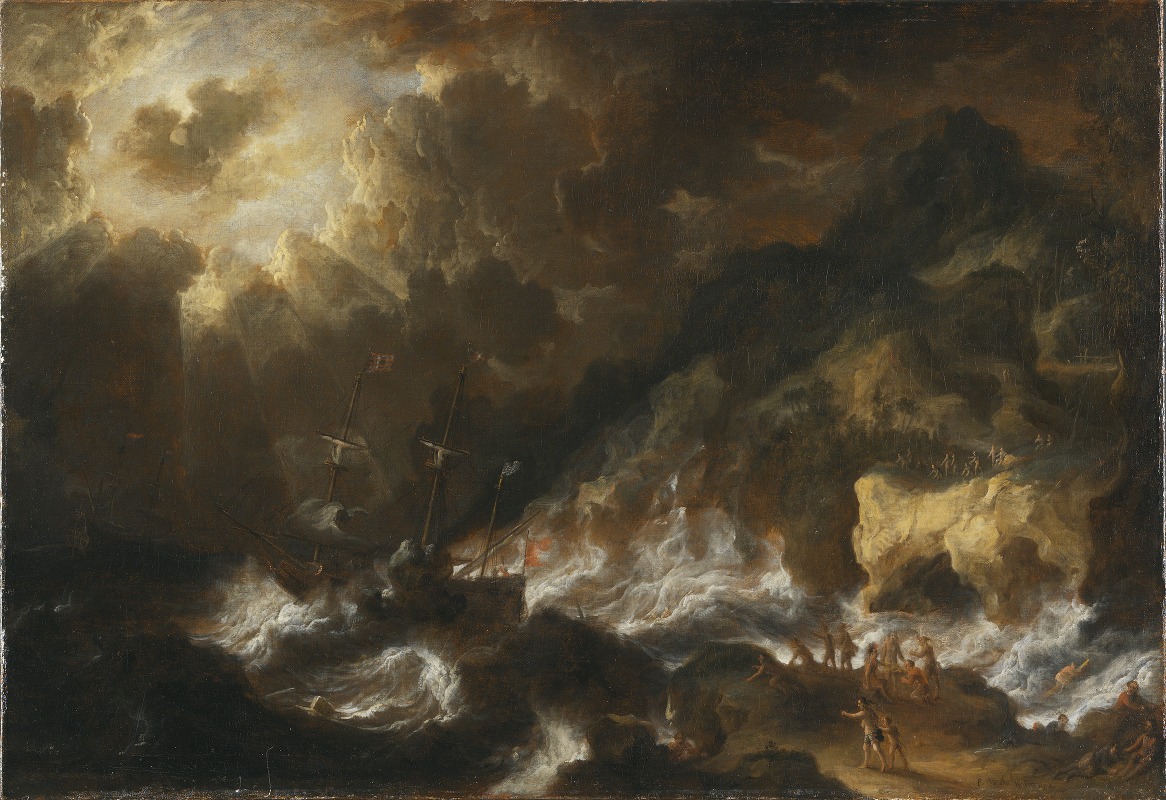 Peter van de Velde - Shipwreck