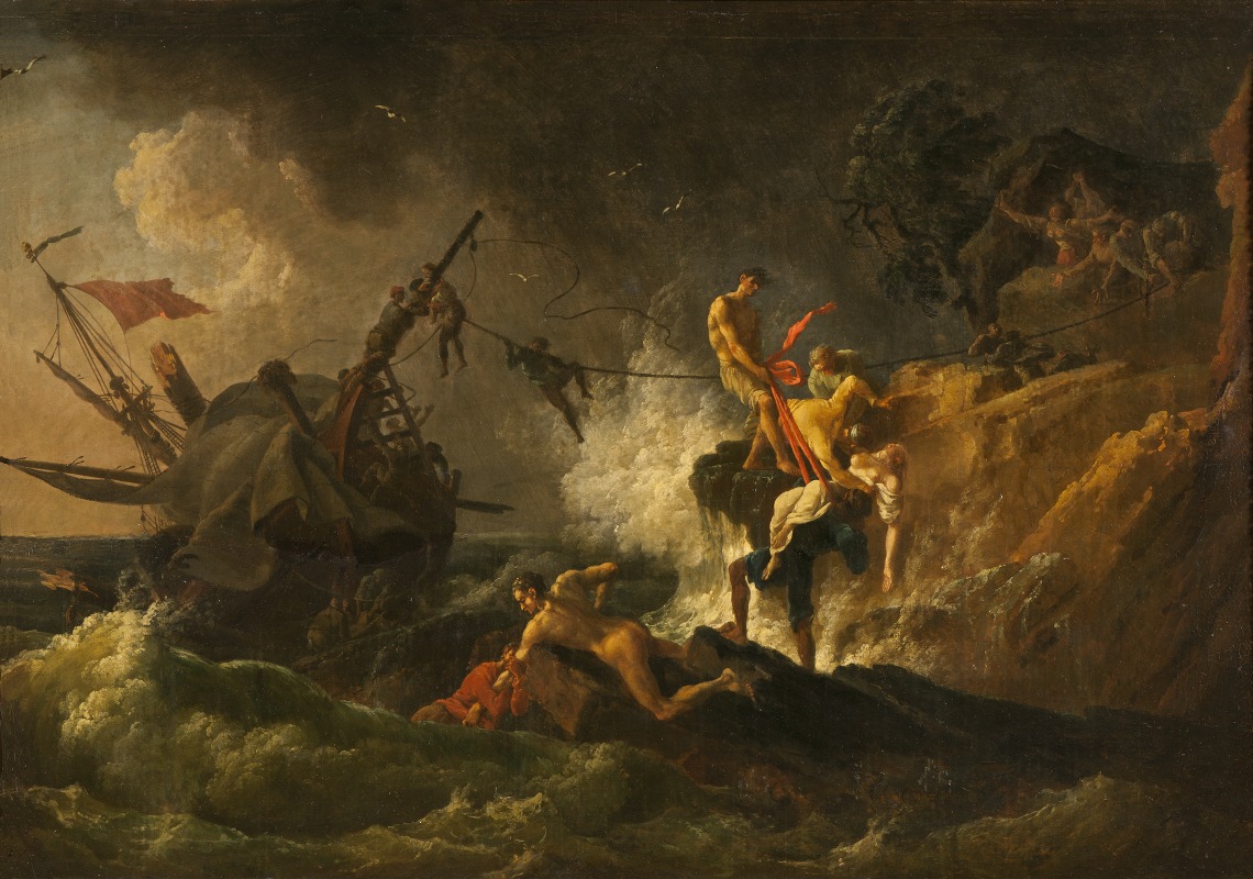 Pierre-Jacques Volaire - Shipwreck