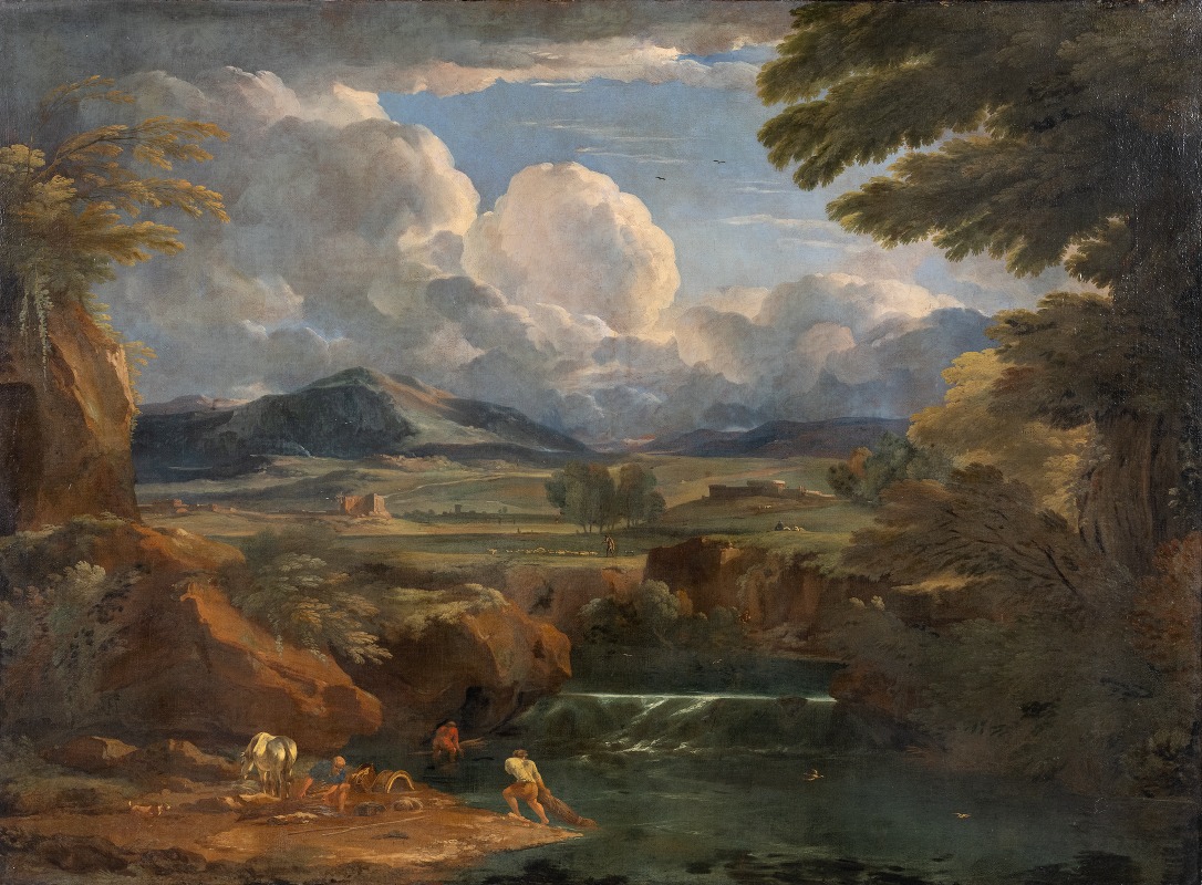Pieter Mulier the Elder - Italian Landscape with River