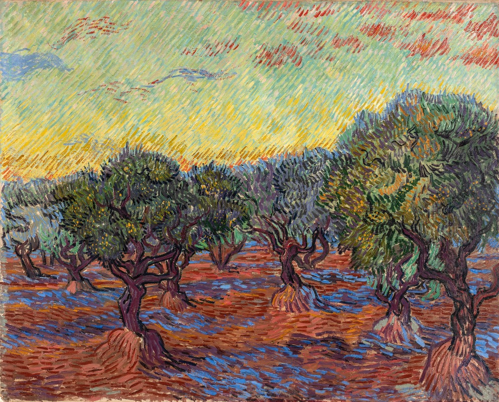 Vincent van Gogh - Olive Grove, Saint-Rémy