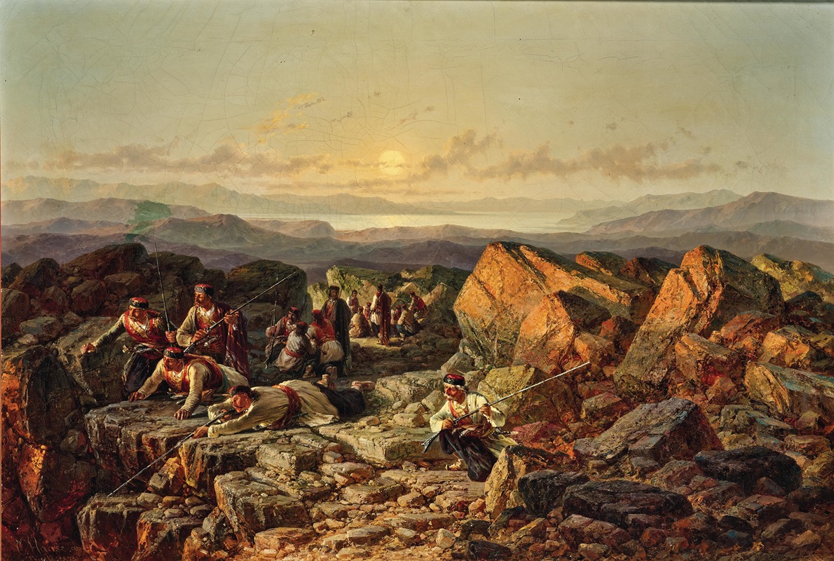 Carl Haase - Ambush in the Montenegrin Mountains