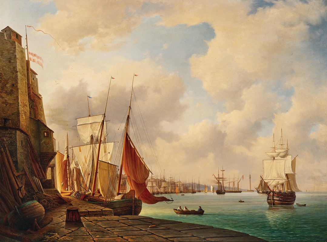 Christian von Plattensteiner - The harbour of Trieste