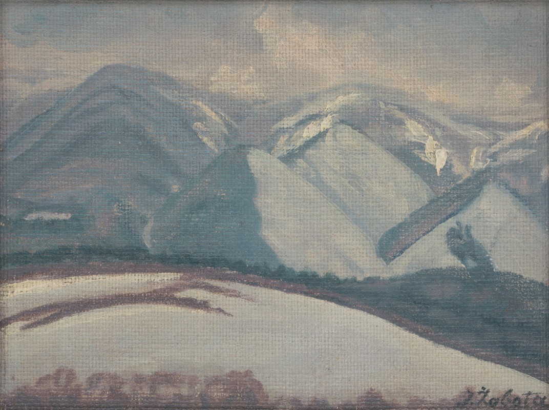 Ivan Žabota - Snowy Mountains