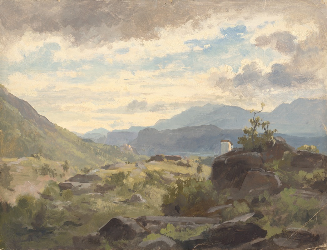 Jan Nowopacký - Landscape Study