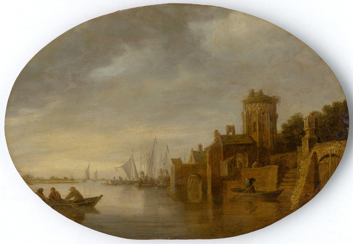 Jan van Goyen - Boats in Harbour