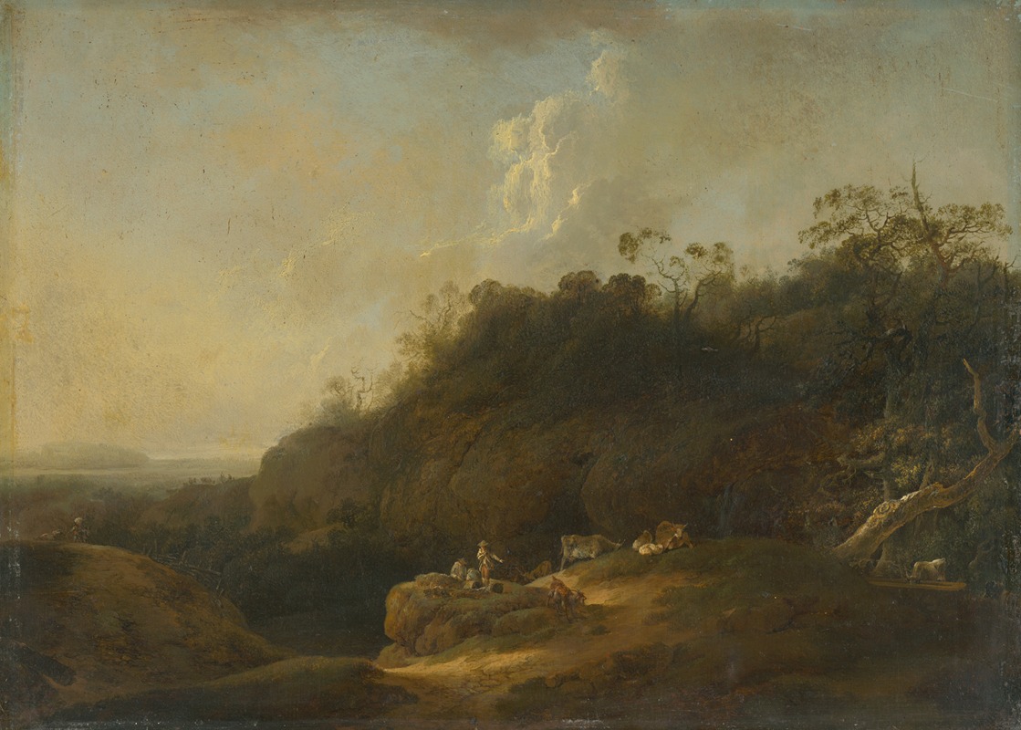 Jan Wils - Landscape with Shepherd