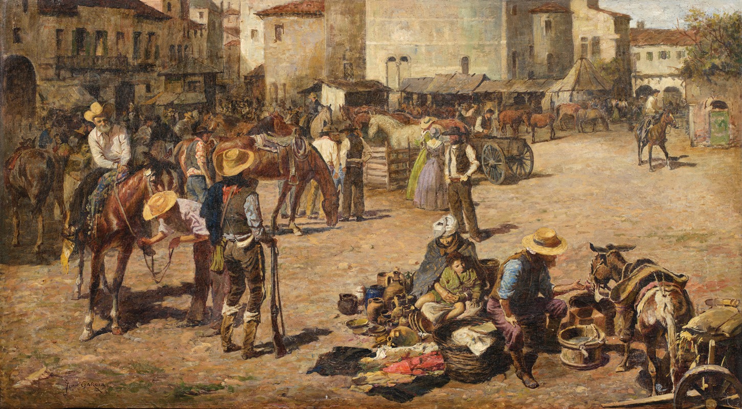 Juan García - At the market