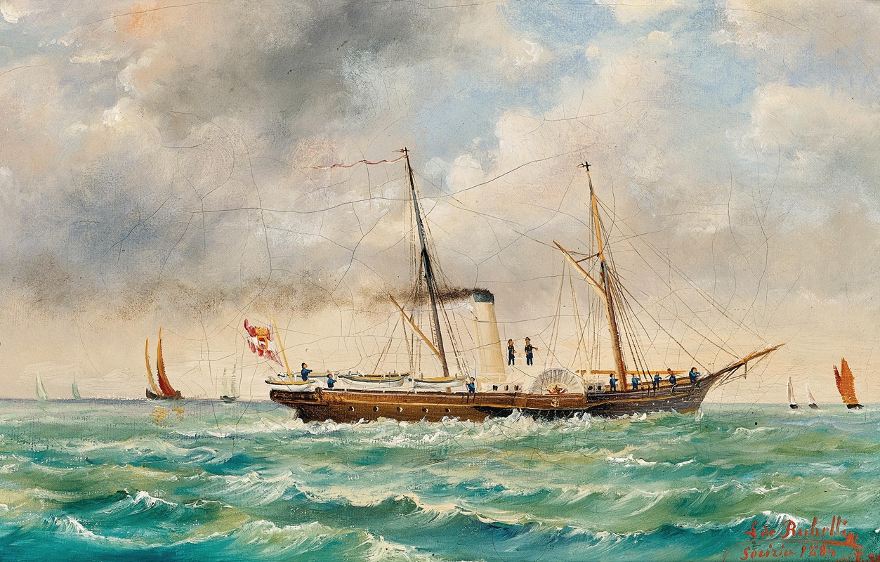 Ludwig Rubelli von Sturmfest - An imperial and royal yacht