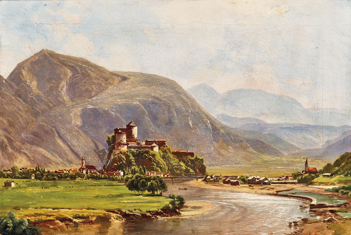 Ludwig Skell - Scene in Kufstein