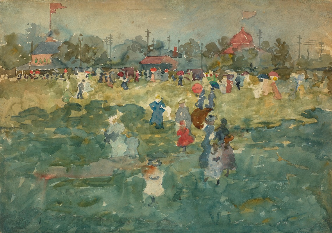 Maurice Prendergast - Franklin Park, Boston