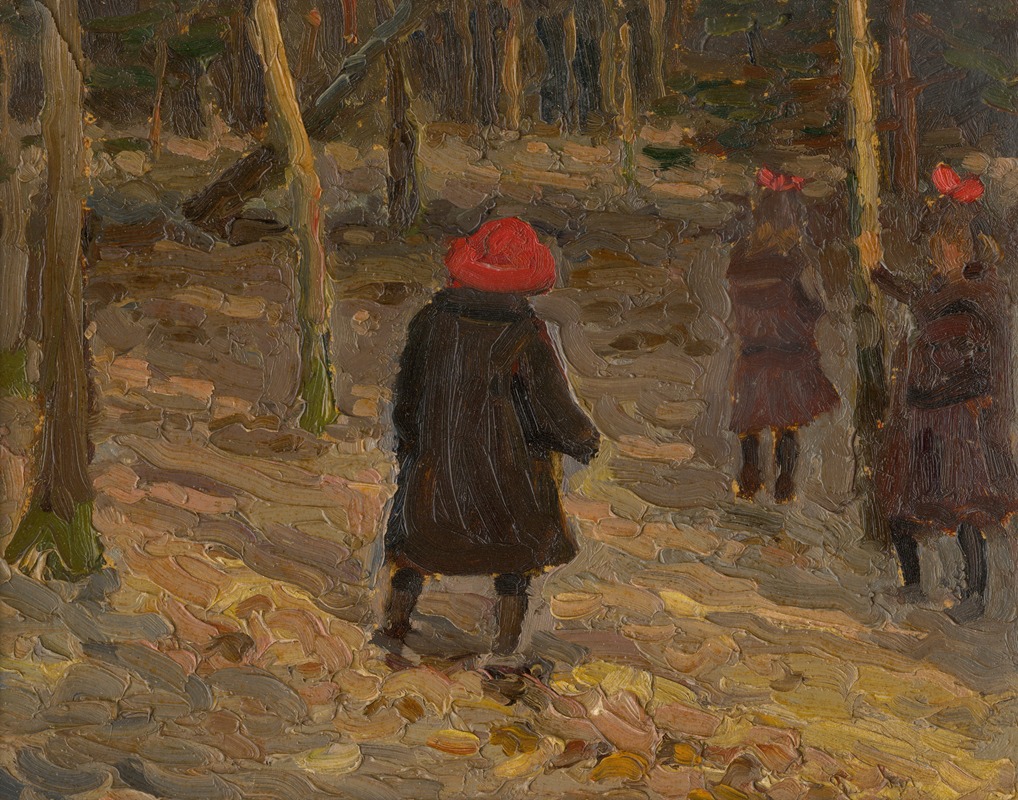 Jozef Teodor Mousson - Umelcove deti v parku