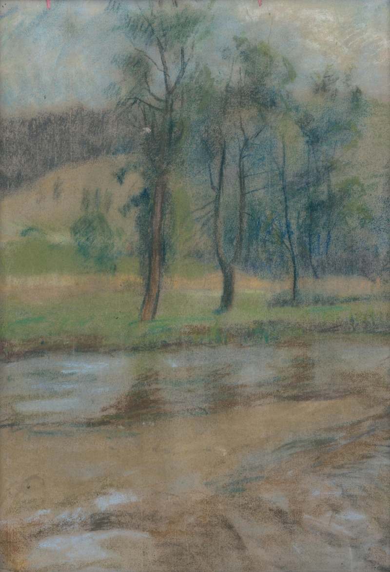 Zolo Palugyay - Stromy pri rieke