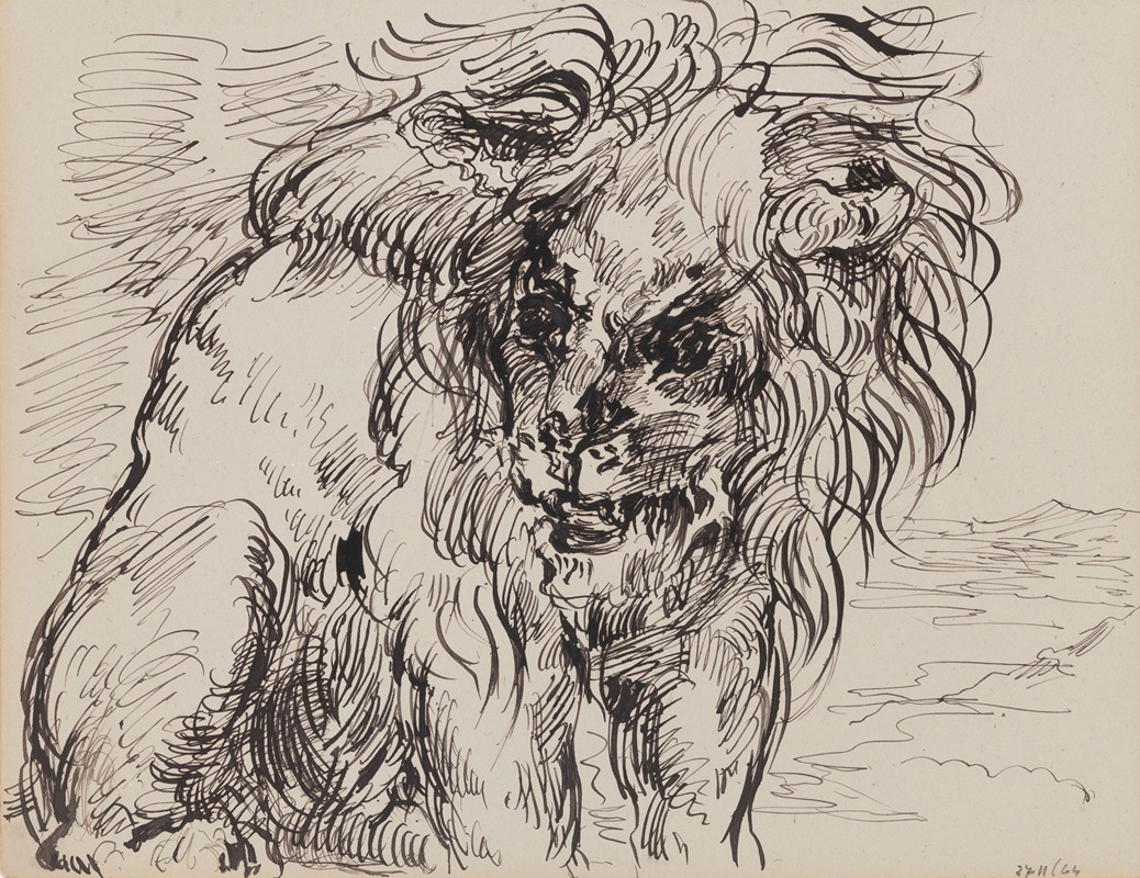 James Ensor - Lion
