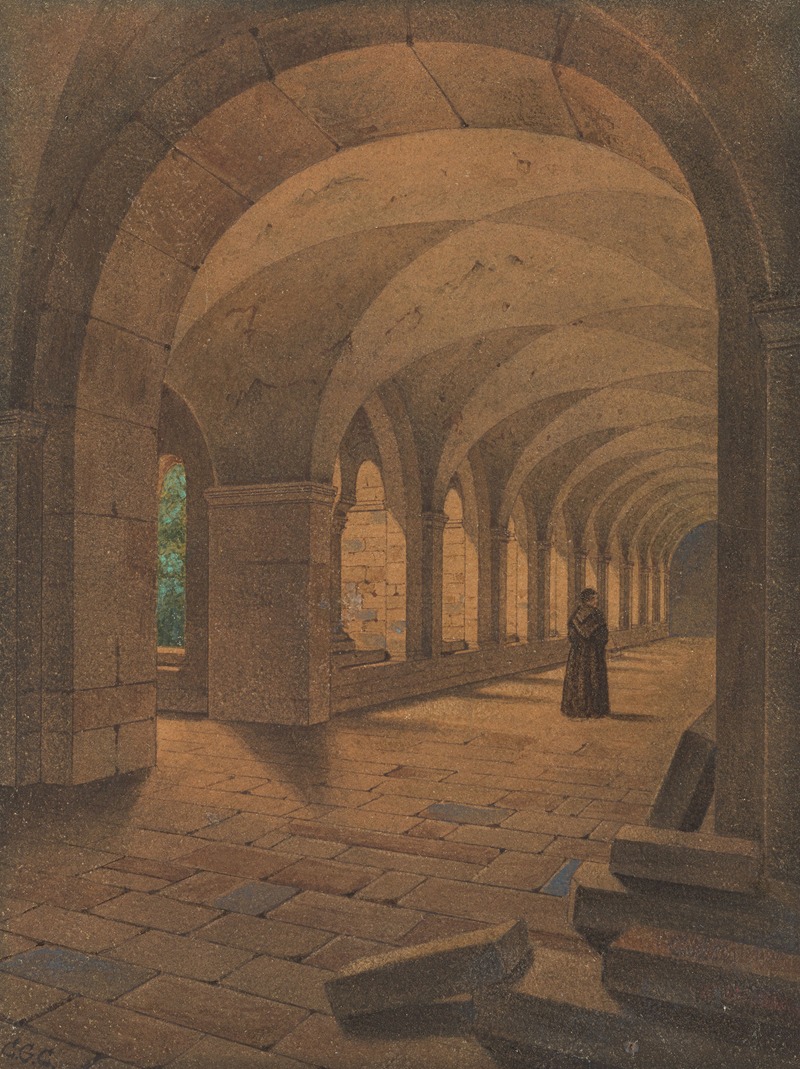 Carl Gustav Carus - Roman Cloister