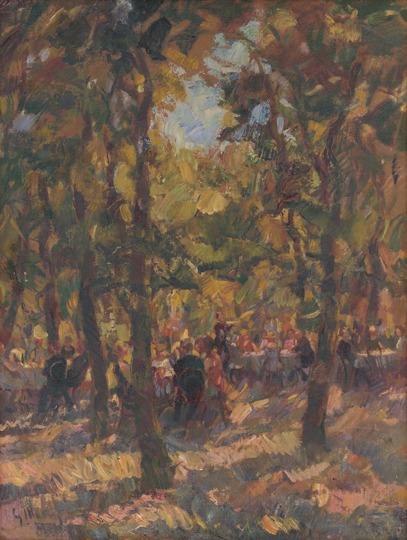 Gustáv Mallý - Under the Trees