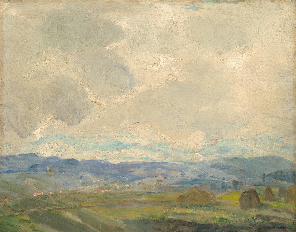 Gusztáv Magyar Mannheimer   - Summer Landscape