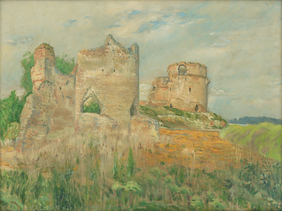 Karol Miloslav Lehotský - Ruins of Báč Castle