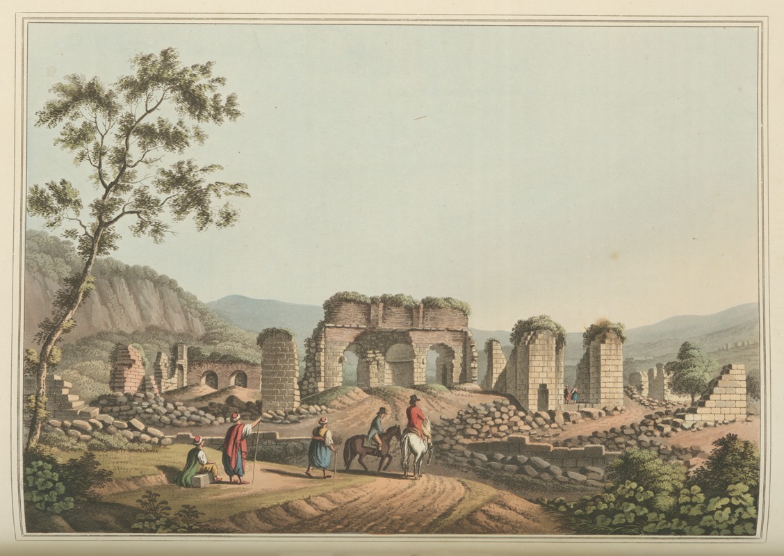Luigi Mayer - Ruins of the Temple of Diana at Ephesus